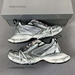 3XL S Blcg Mens Shoes Designer Triple Sneaker Track Sport Paris Old 2024 Sports Men's Single Fashion Sneakers Casual Worn-out Effect Breathable Shoe R38L