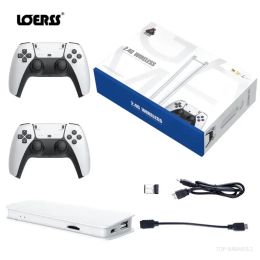 Consoles LOERSS M15 Retro Game 2.4G Dual Wireless Handhled Game Stick 4k 60FPS Hdmi Output Suitable For PS1/FC/GBA/SEGA/MAME 20000 Games