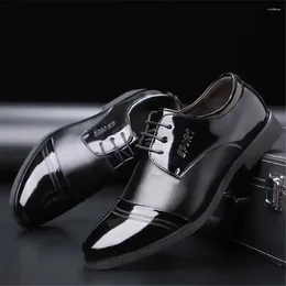 Dress Shoes 40-41 Mocassin Men Wedding Luxury High Quality Classic Sneakers Sport Stylish Sapato Topanky