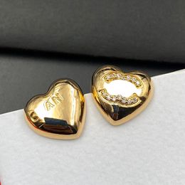 Charm Diamond Earrings Designer Studs Brand Letter Earring Pearl Stud Women Love Gifts Couple 925 Silver Copper Fashion Accessorie Jewellery