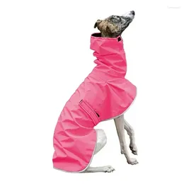 Dog Apparel Italian Greyhound Clothes Waterproof Whippet Coat Winter Adjustable Cloak Warm Fleece Jacket