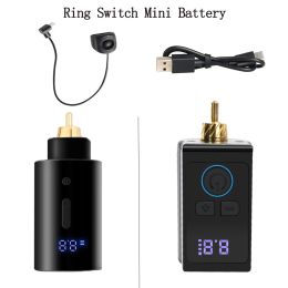 Supply Wireless Tattoo Power Supply RCA Connector Portable Adjustable LED Display High Capacity Tattoo Battery For Rotary Tattoo Pen