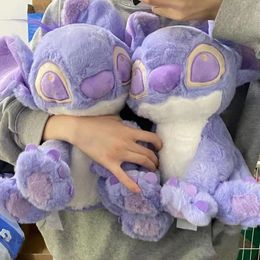 2024 Newest Hot Selling Wholesale Custom Cute Cartoon Monster Giant Size Purple Stitch Plush Dolls Toys GiftsTo Send Girlfriend