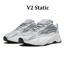 Designer 500 Running Shoes 700 V2 V3 Mens Trainers Utility Black Blush Bone White Ash Clay Brown Salt Soft Aah Azael Static Solid Grey Womens Sneakers Sports ab