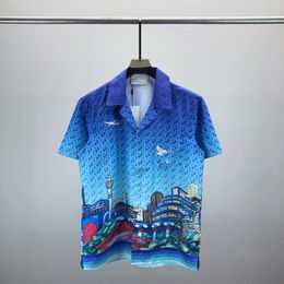 New Luxury T-shirt Designer Quality Letter T-shirt Short sleeve Spring/Summer trendy Men's T-shirt Size M-XXXL G46