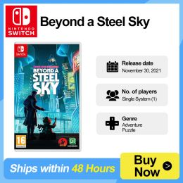 Deals BEYOND A STEEL SKY Nintendo Switch Game Deals 100% Official Original Physical Game Card Adventure Genre for Switch OLED Lite