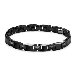 Bracelets Elegant Black Ceramic On Hand Energy Health Care Magnetic Bangles Bracelets