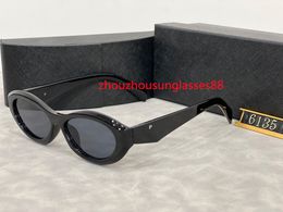 Modedesigner-Sonnenbrille für Herren, klassische Haltung, 6135, quadratischer Metallrahmen, beliebte Retro-Avantgarde-Sonnenbrille für den Außenbereich, UV-Schutz 400
