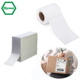 Tags Thermal Printer Paper for Home Organizer Supermarket Store Catering Waterproof Postage Label Paper Oilproof Sticker Label Paper