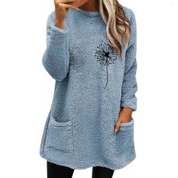 Women's Hoodies Women Casual Double Fuzzy Sweatshirt Faux Hooded Zip Up Jackets Hoodie Light