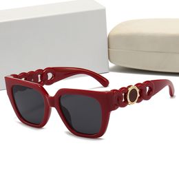 Top luxury Sunglasses Polarizing lens designer womens Mens Goggle senior Eyewear For Women eyeglasses frame Vintage Metal Sun Glasses With Box leopard AJ 8695