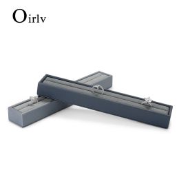 Rings Oirlv HighEnd Luxury Leather Jewellery Rings Display Holder Rack Display Stand Tray Ring Organiser Ring Display Storage Tray