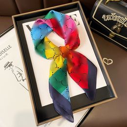 Knit Scarf Set For Men Women Winter Wool Fashion Designer Cashmere Shawl Ring Luxury Plaid Check Cotton 70 X 70 CM color Scarves QIMING 2024221012