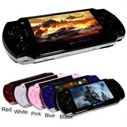 Consoles Builtin 5000 games Support AV Out 8GB 4.3 Inch PMP Handheld Game Player MP3 MP4 MP5 Player Video Camera Portable Game Console