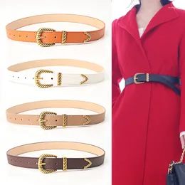 Belts European And American Vintage Belt Fashion Women High Quality Business Travel Coat Decoration Needle Buckle Accessories