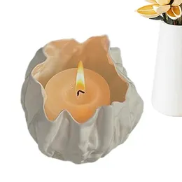 Candle Holders Tealight Holder Creative Vessel Simple Ceramic Candlestick Modern Decor Accessories