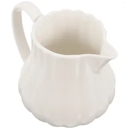 Dinnerware Sets Milk Pitcher Ceramic Cream Creamer With Handle For Home Office