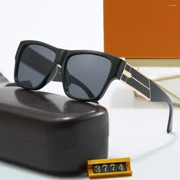 Sunglasses Vintage Square Women Men Brand Designer Oversized Gradient Sun Glasses For Driving Street Pography UV400