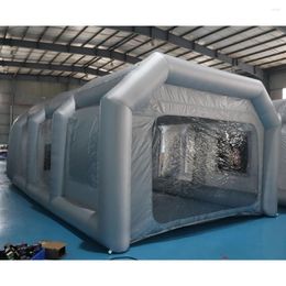 Tents And Shelters Spray Booth Paint Tent Inflatable Car Cabin Painting With Blower & Air Philtre