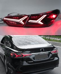 Tail Lamp for Toyota Camry LED Turn Signal Taillight 2018-2021 Rear Running Brake Light Automotive Accessories