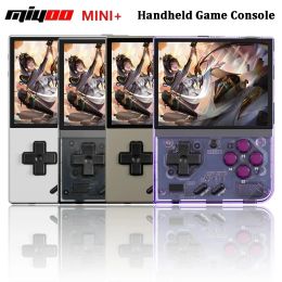 Players Miyoo Mini Plus Retro Handheld Game Console 3.5inch IPS Screen Portable Rechargeable Open Source Video Game Player Emulator
