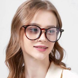 Sunglasses Frames Round Frame Reading Glasses For Men Women Computer Optical Eyeglasses Hyperopia Anti Blue Light Eyewear