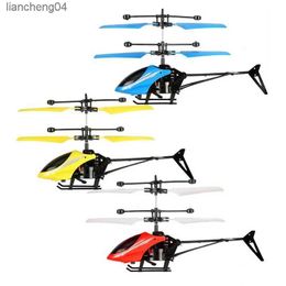 Electric/RC Aircraft Remote Control Aircraft Toy Helicopter Induction Hovering Safe Fall-resistant Flight Toys Kids Mini Helicopters Drone Toys