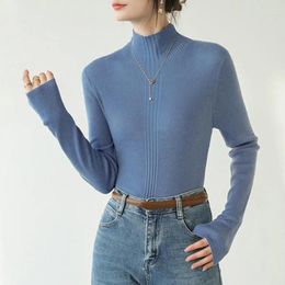 Women's Blouses Female Modal Turtleneck Tshirts Women Full Sleeve Tee Shirts Lady Solid Soft Base Tops T-shirts Autumn Winter Size