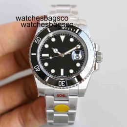 Mens Watch Clean Automatic Factory Watch Sapphire 2836 Movement Ceramic Bezel Model 904l Stainless Steel