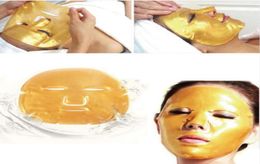 Premium Golden Collagen Crystal Face Mask Anti Ageing Whitening Moisturising Facial Skin Care Smoother Firmer Skin MZ0154952535