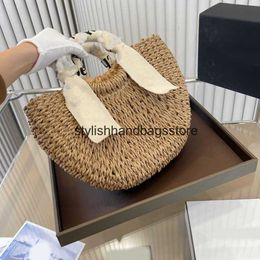 Beach Bags New fasion Product 3 Sizes Straw Beac Weavn Sopping Leers Totes Women Designers andbags Purses for olidays Summer soulder bags travelH24221