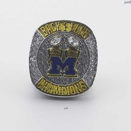 Band Rings Ncaa 2022 m University of Michigan Wolverine Rugby Championship Ring 75d6