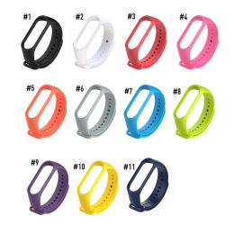 Chain New Replacement Silicone Wrist Strap Watch Band For Xiaomi MI Band 4 3 Smart Bracelet New Watch Strap For Miband 4 3