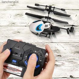 Electric/RC Aircraft High quality 3.5-channel Colour mini remote control helicopter anti-collision and drop-resistant drone childrens toy