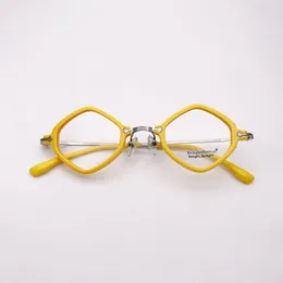 Sunglasses Frames Belight Optical Fancy Candy Colour Acetate With Metal Rhombic Shape Glasses Frame Men Women Prescription Eyeglasses Eyewear