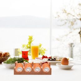 Dinnerware Sets Holding A Sea Urchin Rack Wooden Sushi Tray Japanese Plate Restaurant Holder Tortilla Corn Cake Serving Trays