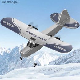 Electric/RC Aircraft 2.4G TY9 RC Glider With LED Hand Throwing Wingspan Remote Control Plane Model Electric Aldult Professional Drone Toys for boys