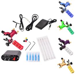 Guns Pro Tattoo Dragonfly Machine Needles Foot Pedal Complete Tattoo Kit for Beginner