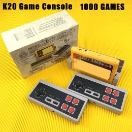 Players K20 Classic TV Video Game Console Retro Portable Mini Handheld 3.0 Inch TFT Two 2.4G Wireless Player Builtin 1000 Game AV Out