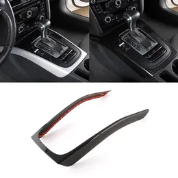Interior Accessories Car Front Centre Console Gear Shift Frame Decoration Cover Trim For Audi A4 B8 A5 2009-2024 ABS Styling Modified