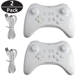 Gamepads NEW Classic U Pro Gamepad Bluetooth Wireless Remote Controller Dual Analogue USB Gaming Joystick For Nintendo Wii For U Pro Game