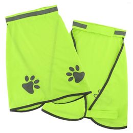 Dog Apparel Reflective High Visibility Pet Clothes Exercise Vest Outdoor Casual Walking Safety Costumes Night Hiking Fashion Puppy