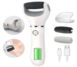 Electric Foot Files Scrubber Callus Remover for Feet Hard Skin Rechargeable Pedicure Cordless Perfect Wet Dry285Z3478094