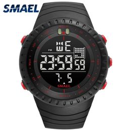 SMAEL Brand 2017 New Electronics Watch Analog Quartz Wristwatch Horloge 50 Meters Waterproof Alarm Mens Watches kol saati 1237286r
