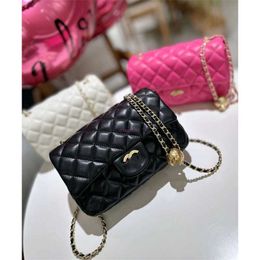 Classic Designer Luxurys Shoulder Bag Ball Mini Crossbody Golden Small Messenger Flap Chain with Womens Purses and Handbag 2024