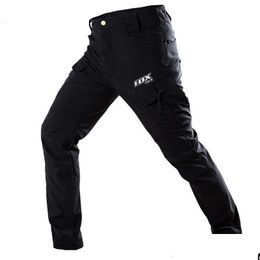 Cycling Pants Fox Team Riding Mountain Bike Long Pant Motocross Cycle Bicycle Waterproof Sport Hiking Cam Trousers Drop Delivery Spo Dhxtj
