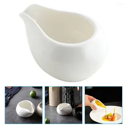 Dinnerware Sets Small Milk Container Pitcher For Sauce Dressing Ceramic Cup Pot Buttercream Coffee Mug Dispenser Jug