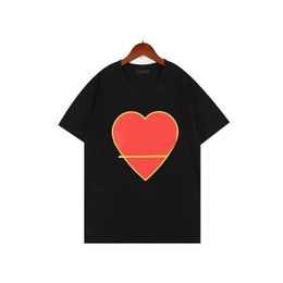 Summer Men Women Designers T Shirts Loose Oversize Tees Apparel Fashion Tops Mans Casual Chest Letter Shirt Luxury Street Shorts Sleeve Clothes Mens Tshirts s-5XL#012