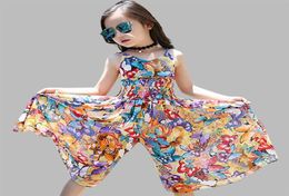 2020 Brand New Girls Dresses Bohemia Children Dresses Girls Summer Floral Party Dresses Teenage Girls Clothing For 6 8 12 Years Y21237242