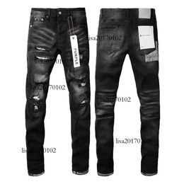 Фиолетовые фирменные джинсы American High Street Черные винтажные прямые трансляции 915p